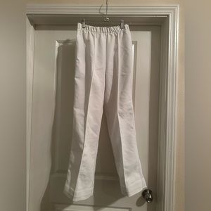 Vintage 60’s/70’s High Waisted White Pants - Stockton - Size Small